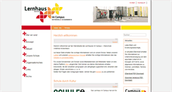 Desktop Screenshot of lernhaus-im-campus.de